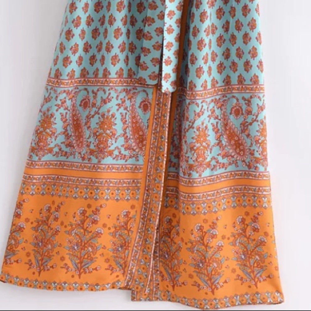 SOLD OUT Floral Ornate Bohemian Kimono - Picture 6 of 13